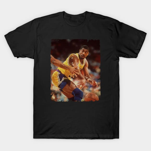 Magic Johnson The Real GOAT T-Shirt by MJ23STORE